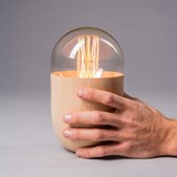 Lampe de table COCO - écrue - Blanc - Design : Koska 4