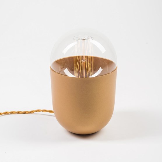 Lampe de table COCO - dorée - Or - Design : Koska
