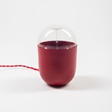 Lampe de table COCO - coquelicot - Rouge - Design : Koska 3