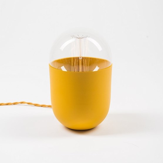 Lampe de table COCO - moutarde - Jaune - Design : Koska