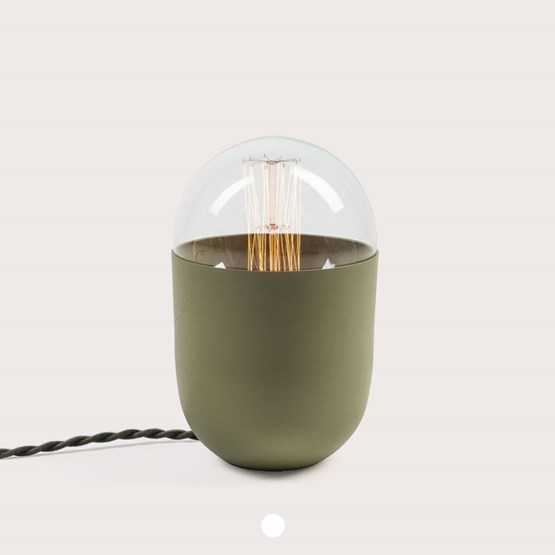 Lampe de table COCO - olive - Vert - Design : Koska