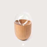 COCO lamp - oak - Dark Wood - Design : Koska 3