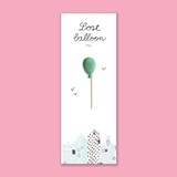 Lost Balloon porcelain pin - white - White - Design : Stook Jewelry 2