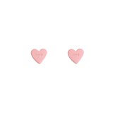 Pink Candy Heart porcelain earrings - Pink - Design : Stook Jewelry 2