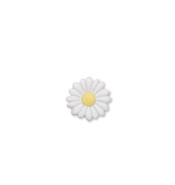 Daisy flower porcelain pin