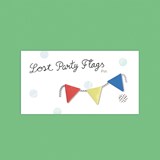 Broche en porcelaine Lost Party Flag - Multicolore - Design : Stook Jewelry 3
