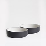 Set of two bowls | dark grey - Grey - Design : Archive Studio 3