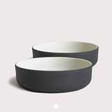 Set of two bowls | dark grey - Grey - Design : Archive Studio 2
