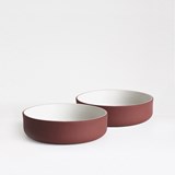 Set de deux bols | terracotta - Rouge - Design : Archive Studio 5