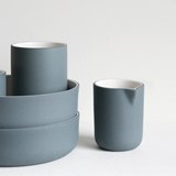 Set of two bowls | teal - Blue - Design : Archive Studio 8