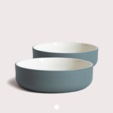 Set of two bowls | teal - Blue - Design : Archive Studio 2