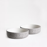 Set de deux bols | moucheté - Gris - Design : Archive Studio 3