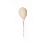 Broche en porcelaine Lost Balloon - blanc - Blanc - Design : Stook Jewelry 5