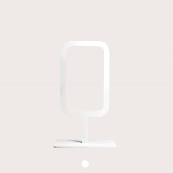 Lampe à poser FRAMED - blanche - Blanc - Design : FX Balléry