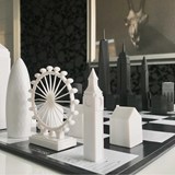 Jeu d'échec - New York vs. Londres - Multicolore - Design : Skyline Chess 6