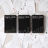 Jeu de cartes - New York - Blanc - Design : Skyline Chess 3