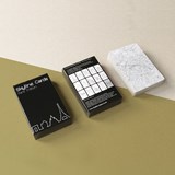 Jeu de cartes -  FULL HOUSE : LONDRES, PARIS, NEW YORK - Blanc - Design : Skyline Chess 7