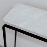 FORM-C console - white marble 4