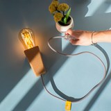 MAGNETO | magnetic wall-desk lamp - Cork - Design : Galula Studio 5