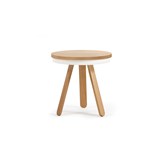 Small BATEA Tray table - oak/white - Light Wood - Design : WOODENDOT 2
