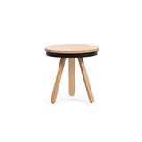 Small BATEA Tray table - Oak and black - Light Wood - Design : WOODENDOT 7