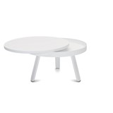 Table basse BATEA M - blanc - Blanc - Design : WOODENDOT 2