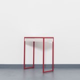 THORN Console with drawer - strawberry red 5