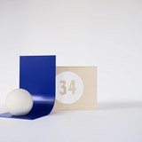 Serre-livre MURAKAMI - Designerbox - Bleu - Design : Studio Dessuant Bone 2