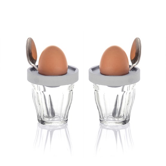 Eggcups - Duo Cot-Cot Grey - Grey - Design : 5.5 Designers