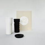 Duo de mugs SAISI - Designerbox X Nespresso - Noir - Design : Jean Nouvel 2