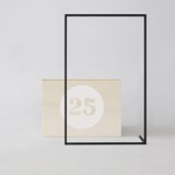 Cadre FRAME X - Designerbox - Noir - Design : Ron Gilad 3
